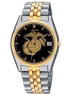 Aqua Force Marines Emerge Watch with 38mm Black Face