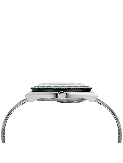 Timex 38 mm Stainless Steel Bracelet Analog Watch