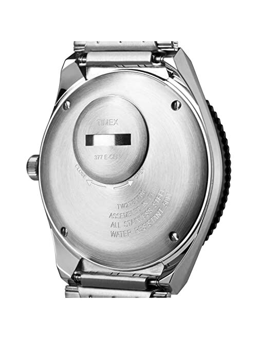 Timex 38 mm Stainless Steel Bracelet Analog Watch