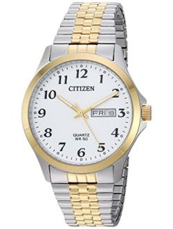 Quartz Mens Watch, Stainless Steel, Classic, Two-Tone (Model: BF5004-93A)