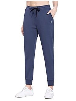 Women's Warm Sweatpants Fleece Lined Winter Thick Thermal with Pockets Lounge Walking Jogging Pants