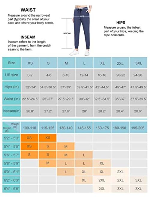 BALEAF Women's Warm Sweatpants Fleece Lined Winter Thick Thermal with Pockets Lounge Walking Jogging Pants
