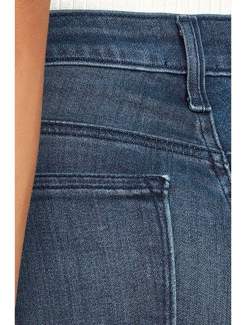 Just Black Aralia Dark Wash High Rise Skinny Jeans