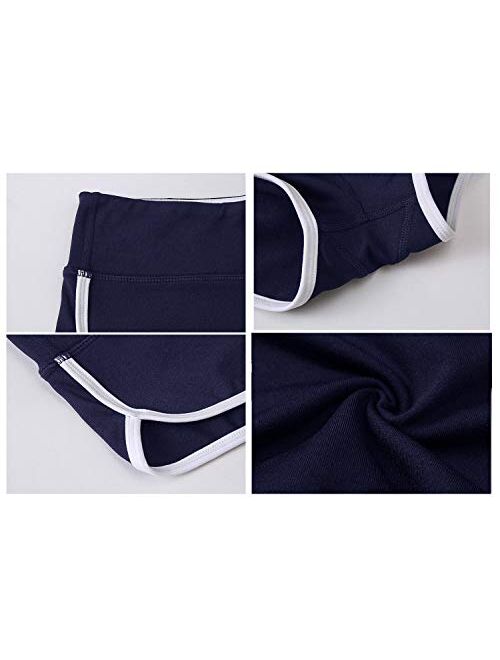 Womens Workout Shorts Hot Yoga Running Athletic Pole Dance Booty Dolphin Shorts