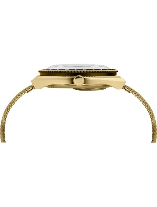 Timex Men's Lab Archive Gold-Tone Stainless Steel Bracelet Watch 38mm