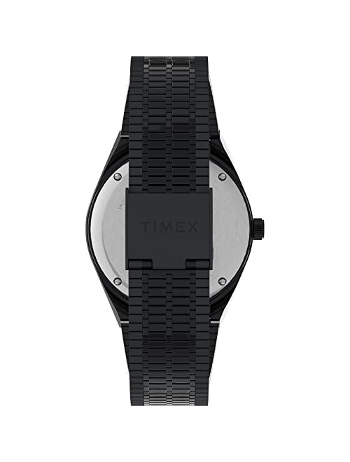 Timex 38 mm Q Timex Color Series Stainless Steel Case
