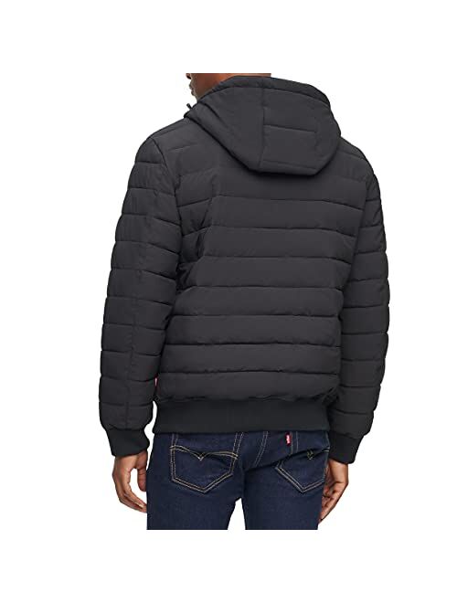 Levi's mens Quilted Bomber Jacket