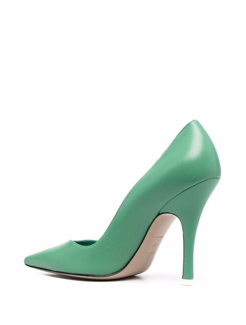 The Attico heeled pointed-toe pumps