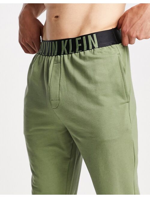 Calvin Klein loungewear sweatpants in green
