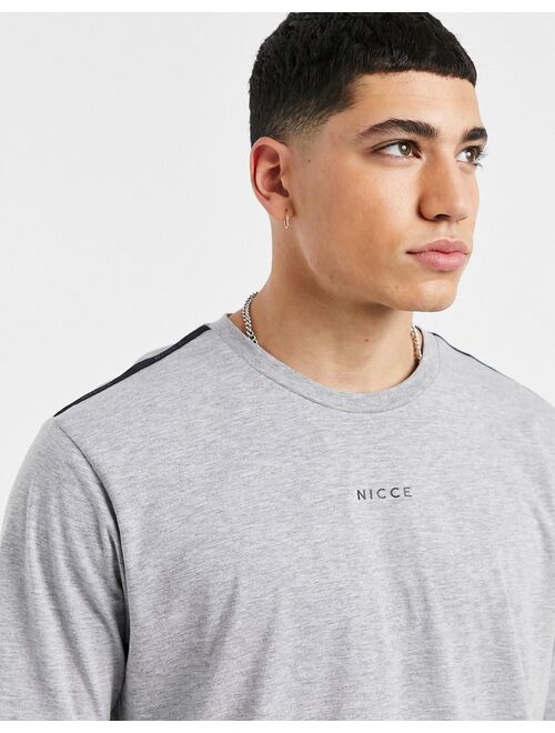 Nicce loungewear sofa t-shirt in gray
