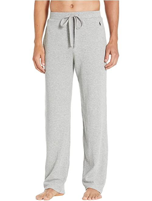 Polo Ralph Lauren Midweight Waffle Solid Pajama Pants