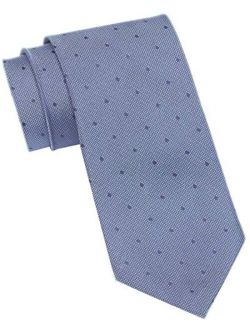 Mens Dot Self-Tied Necktie