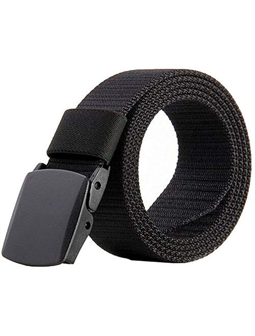 JASGOOD Nylon Canvas Breathable Military Tactical Men Waist Belt With Plastic Buckle