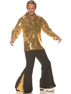 UNDERWRAPS mens 1970s Disco Costume Set - Dancing King