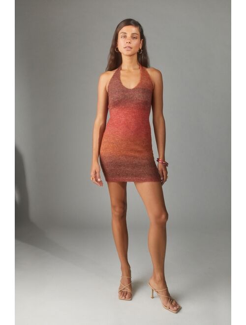 Urban outfitters UO Haley Knit Halter Mini Dress