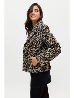 UO Terrie Leopard Blazer