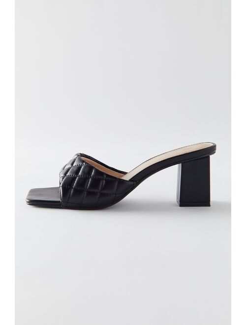 Urban outfitters UO Callie Quilted Heeled Mule Sandal