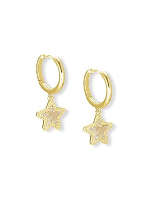 Kendra Scott Jae Star Huggie Earrings, Fashion Jewelry for Women