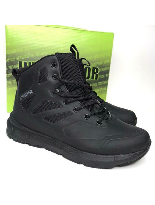 Interceptor Men's Wyatt Tactical Boot athletic outsole for support & durability