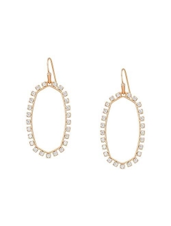 Elle Open Frame Drop Earrings for Women