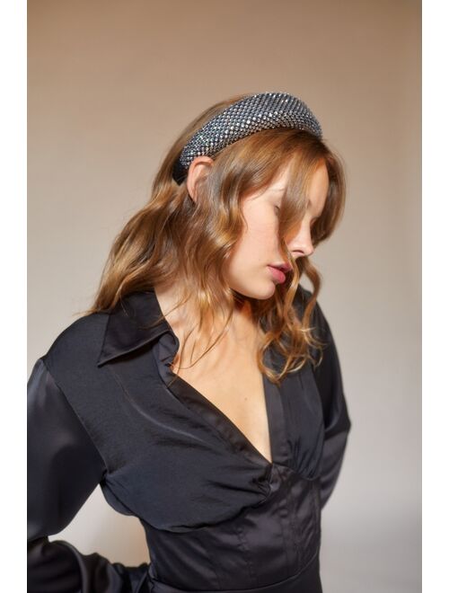 Urban outfitters Kaia Rhinestone Padded Headband
