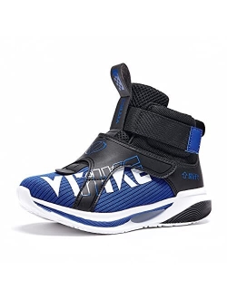 JMFCHI FASHION Kids Basketball Shoes Boys Outdoor Sneakers Girls Indoor Training Shoes High-top Boy Sports Shoes Durable Non-Slip Kid Running Shoe