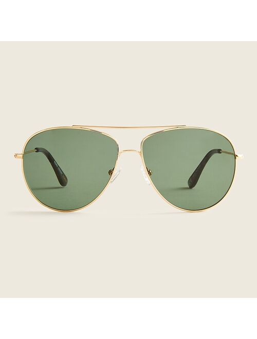 J.Crew Wire-frame aviator sunglasses