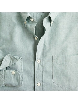 Secret Wash organic cotton poplin shirt