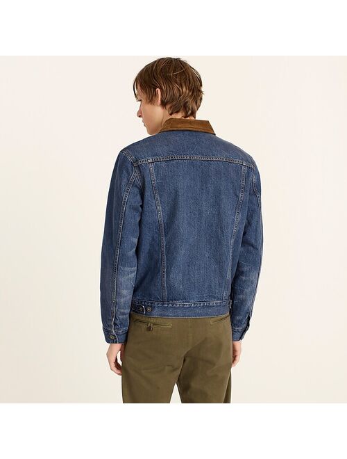 Buy J.Crew Wallace & Barnes blanketlined denim jacket online Topofstyle