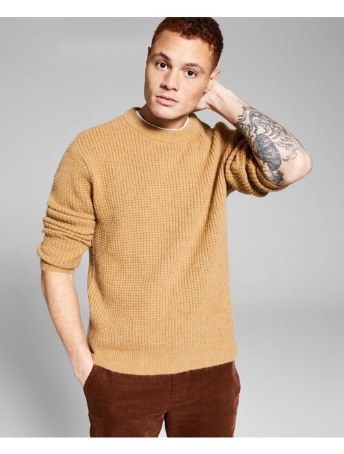 And Now This Men's Waffle-Knit Sweater