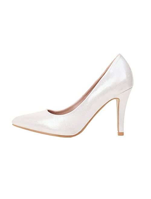 JOYSTRY Women's High Stiletto Heels Pointed Toe Pumps Shoes
