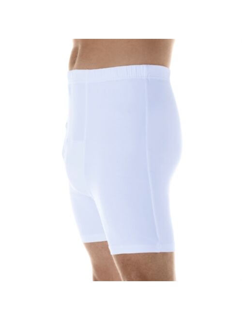 Wearever Men's Incontinence Underwear Washable Bladder Control Boxer Briefs with Tapered Leg, 3-Pack