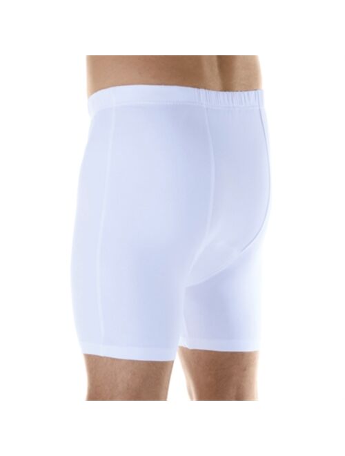 Wearever Men's Incontinence Underwear Washable Bladder Control Boxer Briefs with Tapered Leg, 3-Pack