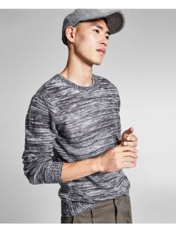 Men's Regular-Fit Marled Brushed Sweater