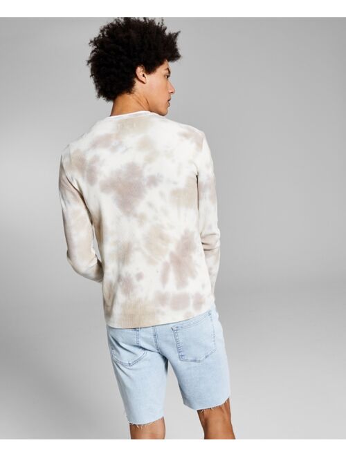 And Now This Men's Tie Dye Thermal Long-Sleeve T-Shirt