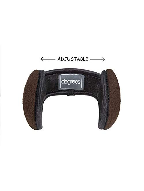 Degrees by 180s Winter Ear Warmers | Behind-the-Head Adjustable & Foldable Earmuffs