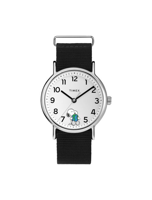 Timex ® Peanuts Weekender Fabric Slip-Thru Watch - TW2V07000WX
