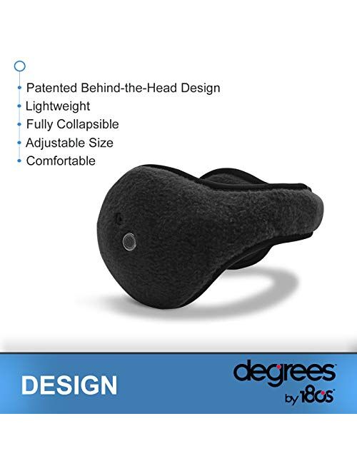 180s Proposed Value - Degree Womens Bluetooth Ear Warmer with Built-in Mic & Hi-Definition Speakers - Adjustable Size
