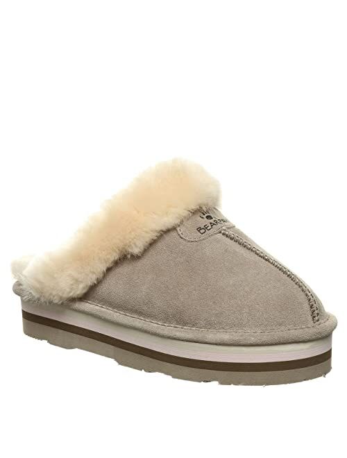 BEARPAW Women's Retro Loki Tan Leopard Slipper