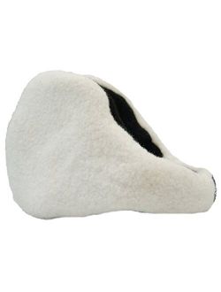 From The Blue Women's Stretch Fleece Adjustable Ear Warmer - Snow White (One Size)