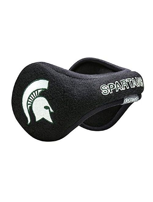 Degrees By 180s NCAA Michigan State Spartans Collapsible Behind-The-Head Fleece Winter Ear Warmer, Unisex, One Size Fits Most