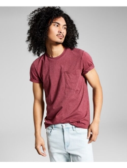 Men's Solid Pocket T-Shirt