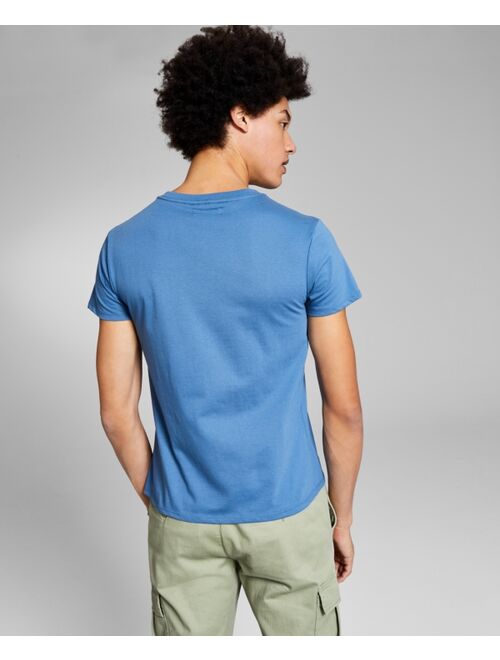 And Now This Men's Clouds Embroidered Graphic T-Shirt