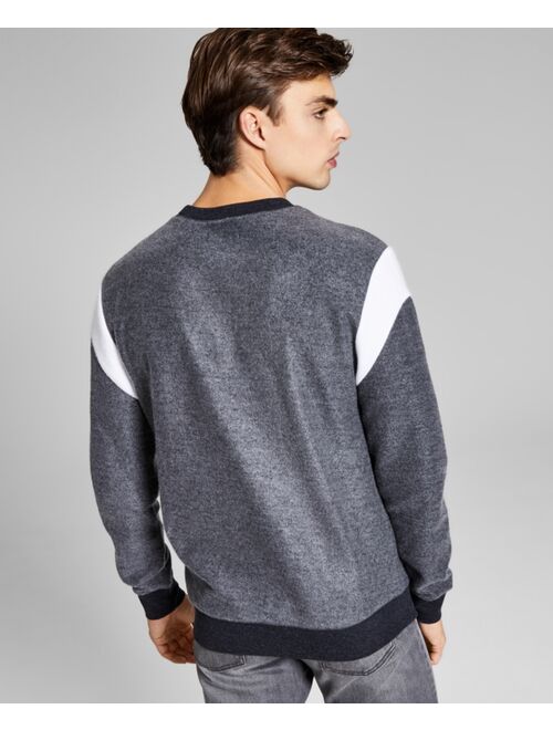 And Now This Men's Reverse Fleece Raglan Sweatshirt