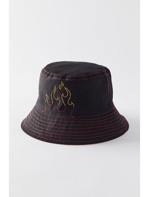 Urban outfitters Y2K Rhinestone Bucket Hat