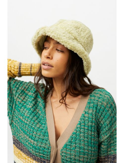 Urban outfitters Lilee Faux Fur Bucket Hat