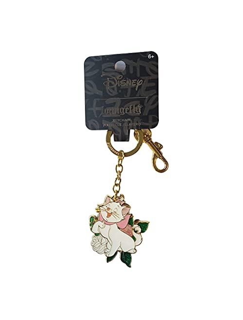 Loungefly Disney Marie Aristocats "Because I'm a Lady" Keychain