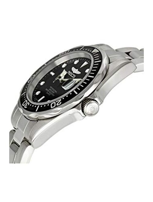 Invicta Pro Diver Men's Stainless Steel Pro Diver Black Dial Quartz 8932 38mm Watch