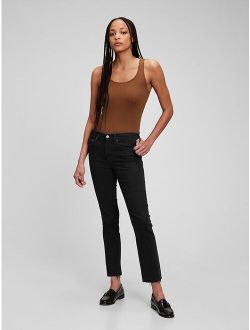 Mid Rise Vintage Slim Jeans with Washwell