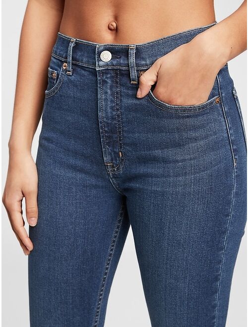 GAP High Rise Vintage Slim Jeans with Washwell
